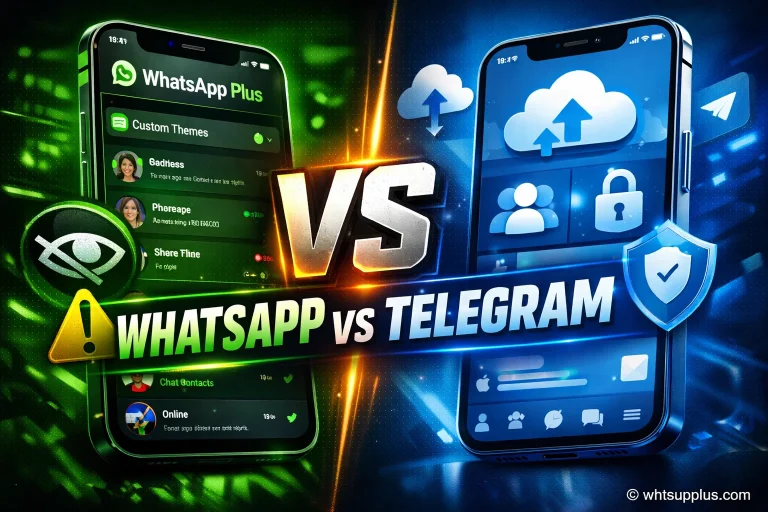 WhatsApp Plus vs Telegram: Features & Privacy