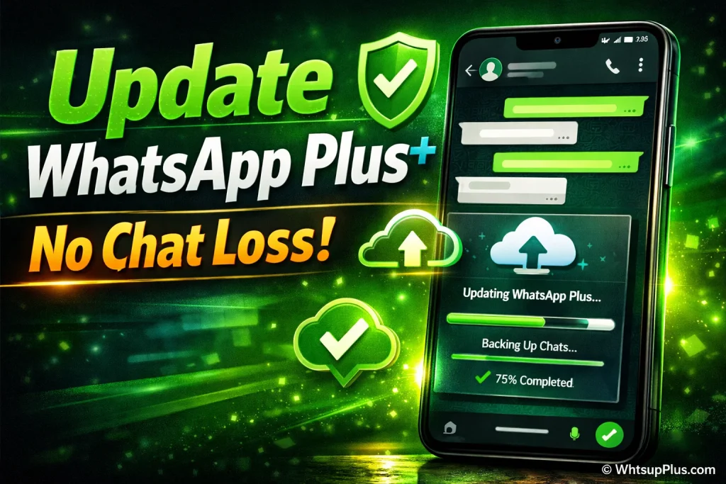 Update WhatsApp Plus Without Losing Chats (2026)