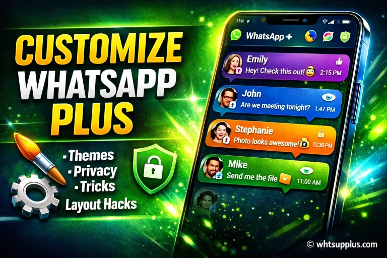 Customize WhatsApp Plus Like a Pro Guide