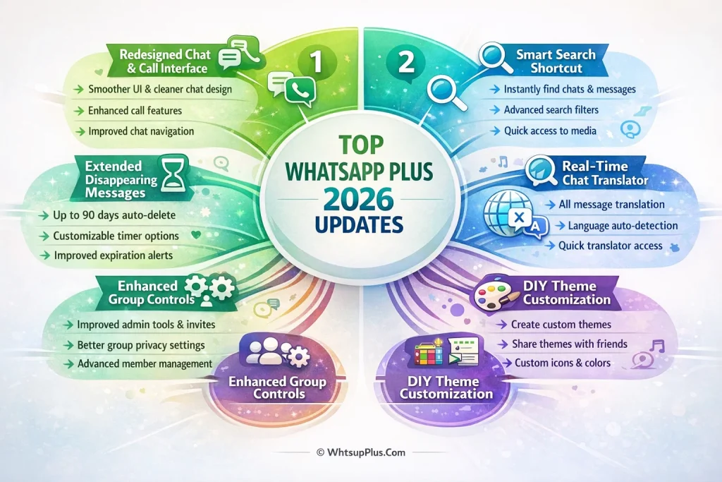 Top WhatsApp Plus 2026 Updates