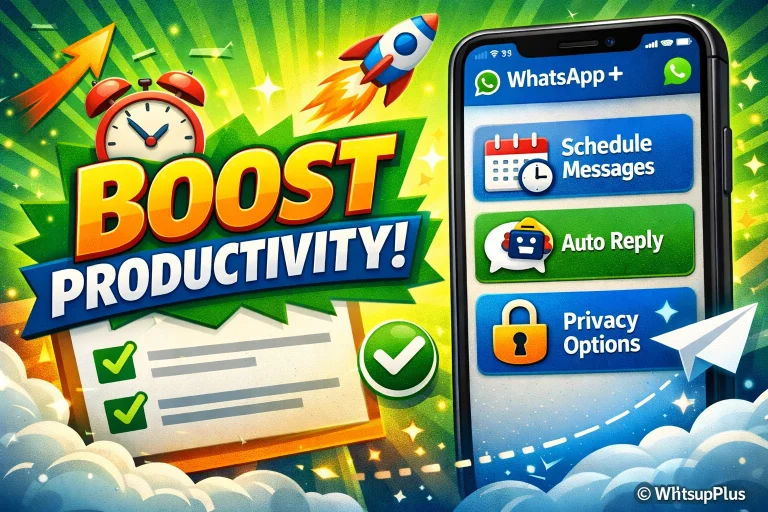 Boost Productivity with WhatsApp Plus Features 2026