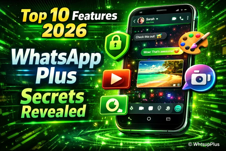 Top 10 WhatsApp Plus 2026 Features: You Can’t Miss